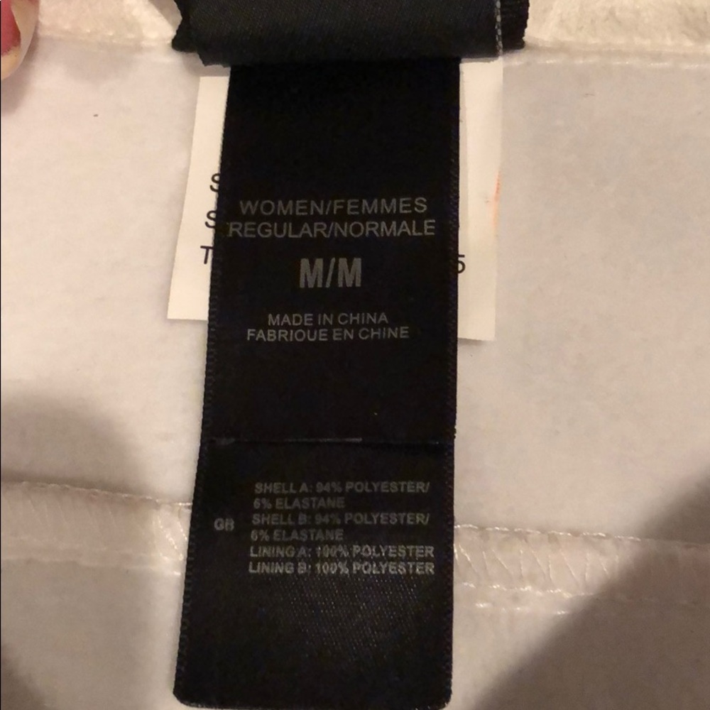 WHITE NORTH FACE JACKET - Picture 3 of 4